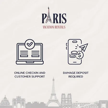 شقة Palais Royal & Louvre - 1br - Vacation *