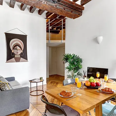Charming 1br By Palais Royal & Louvre Paris